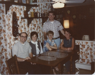 1978-Pat in Kitchen