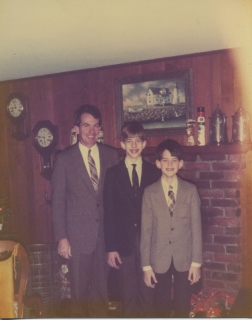 1980-Pat with boys